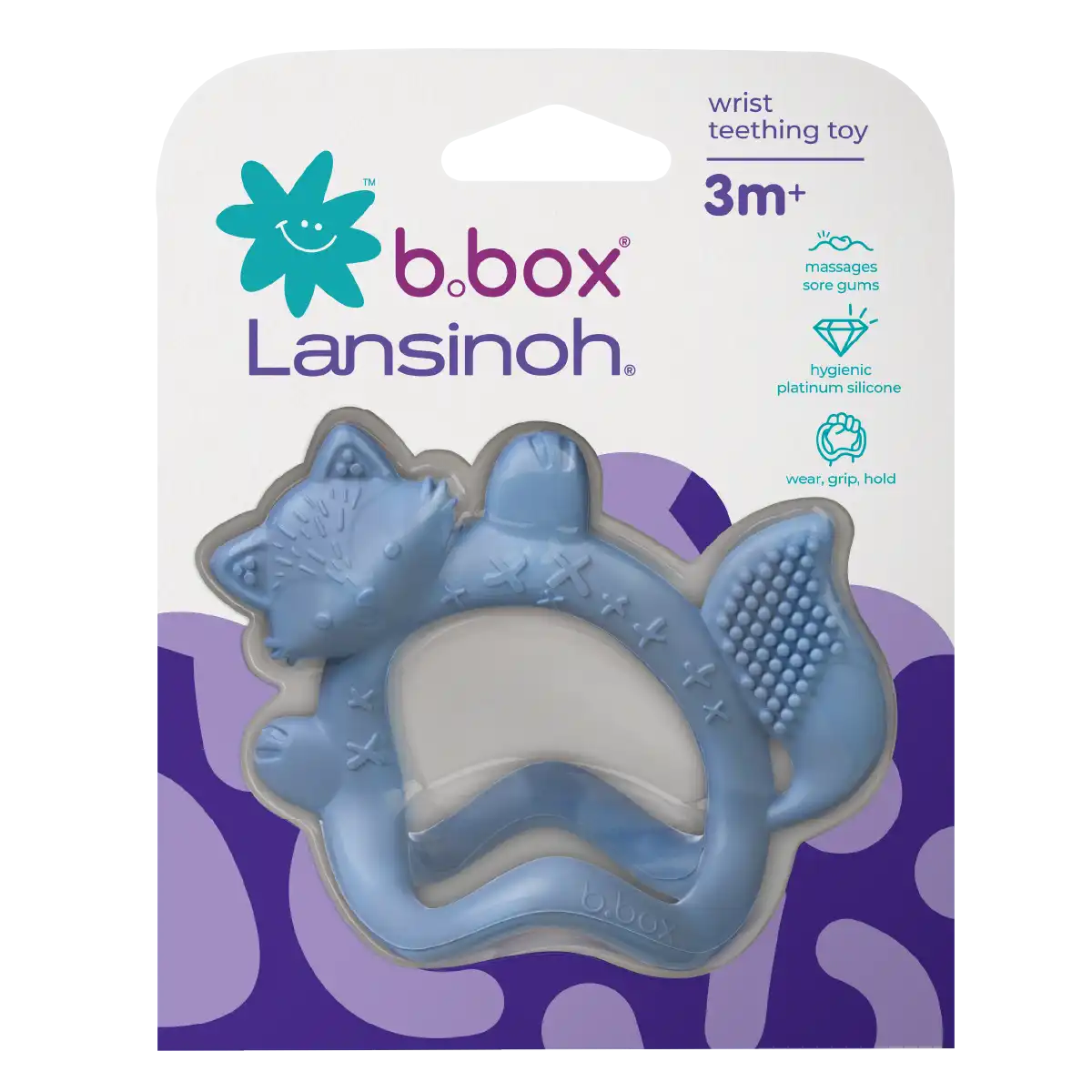 b.box + Lansinoh Wrist Teether