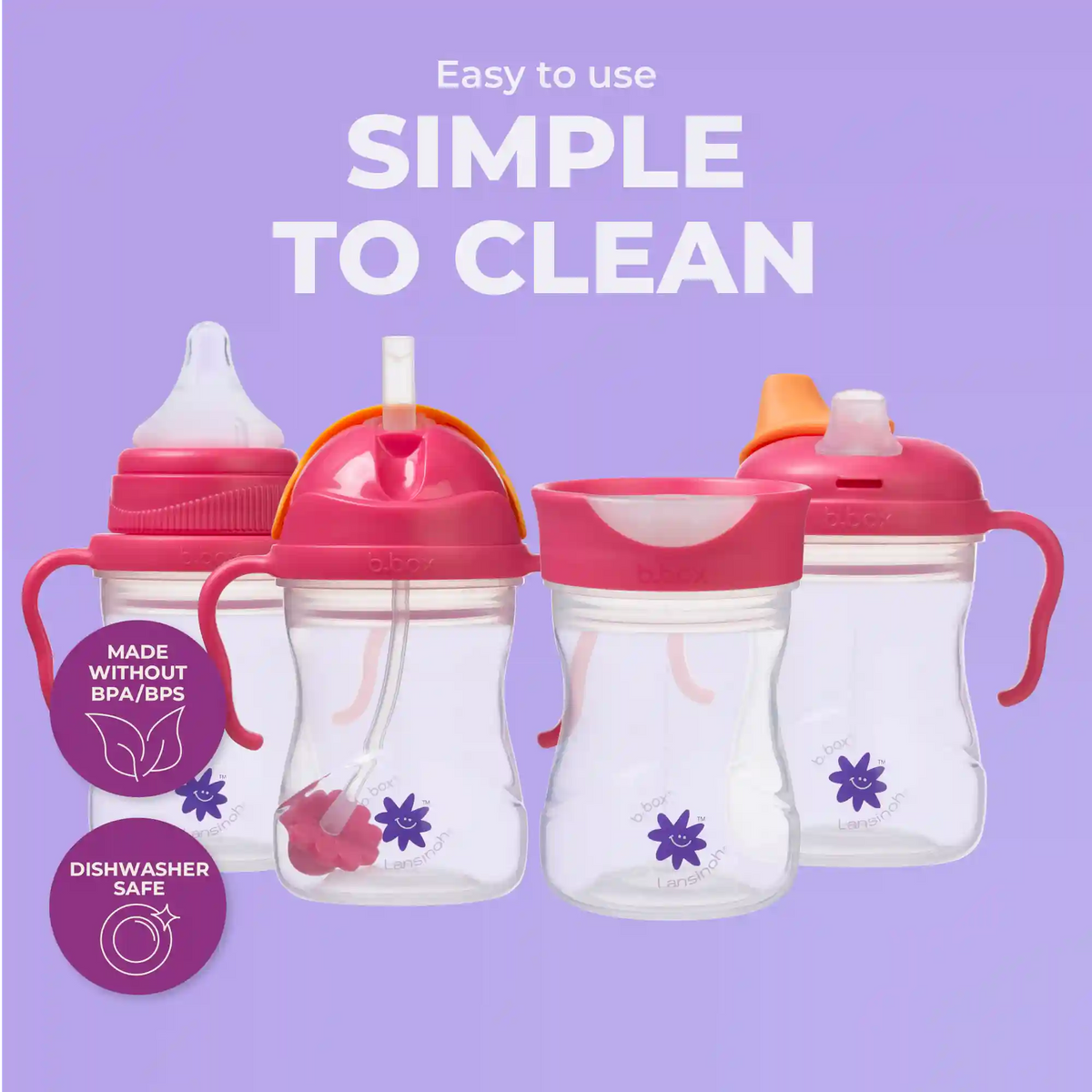 b.box + Lansinoh Time to Sip Starter Set
