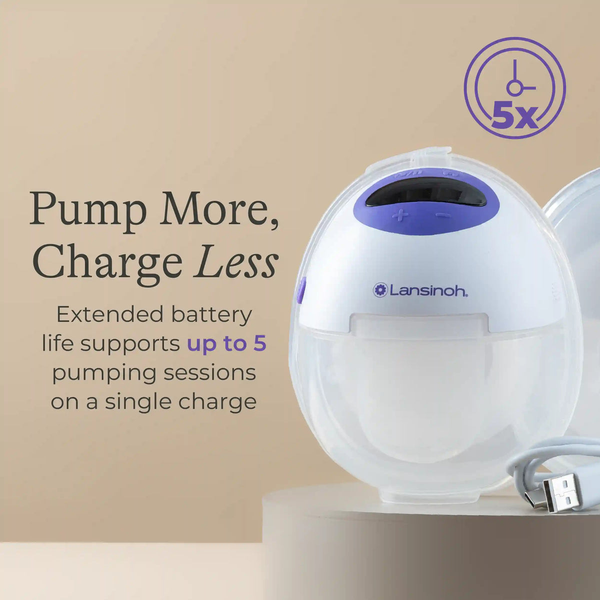 DiscreetDuo™ Flow Wearable Breast Pump