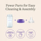Glass Baby Bottles 8oz (4 pack)