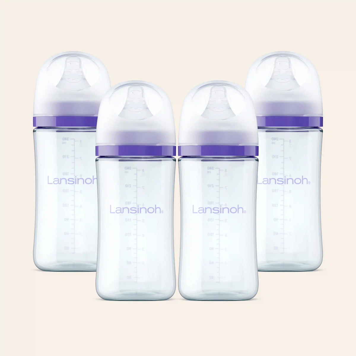 Glass Baby Bottles 8oz (4 pack)