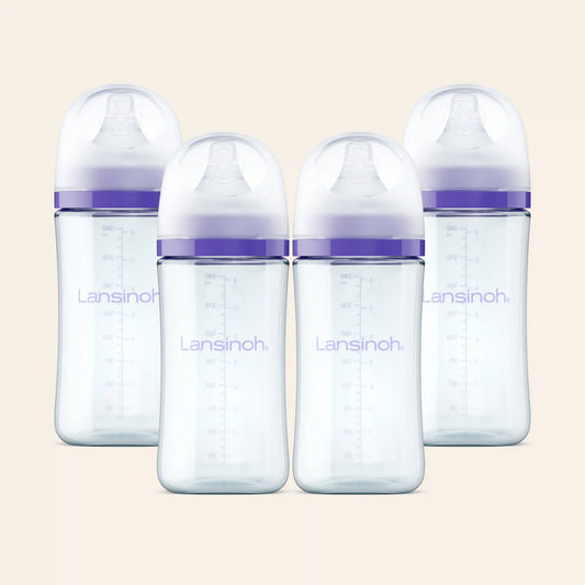 Glass Baby Bottles 8oz (4 pack)