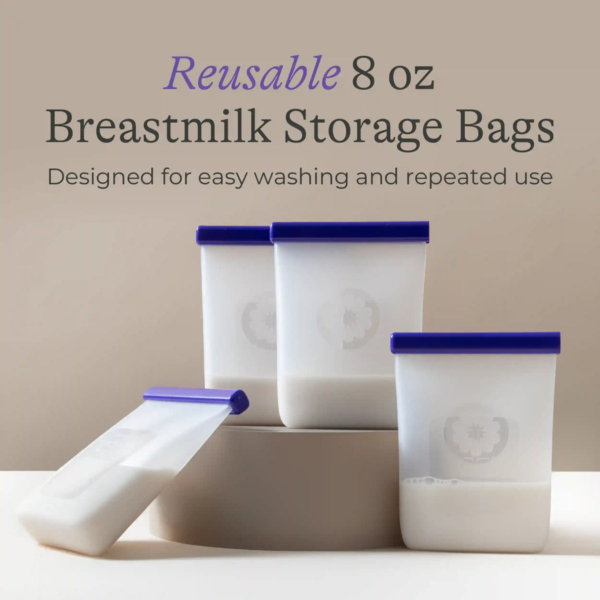 Silicone Breastmilk Storage Bags