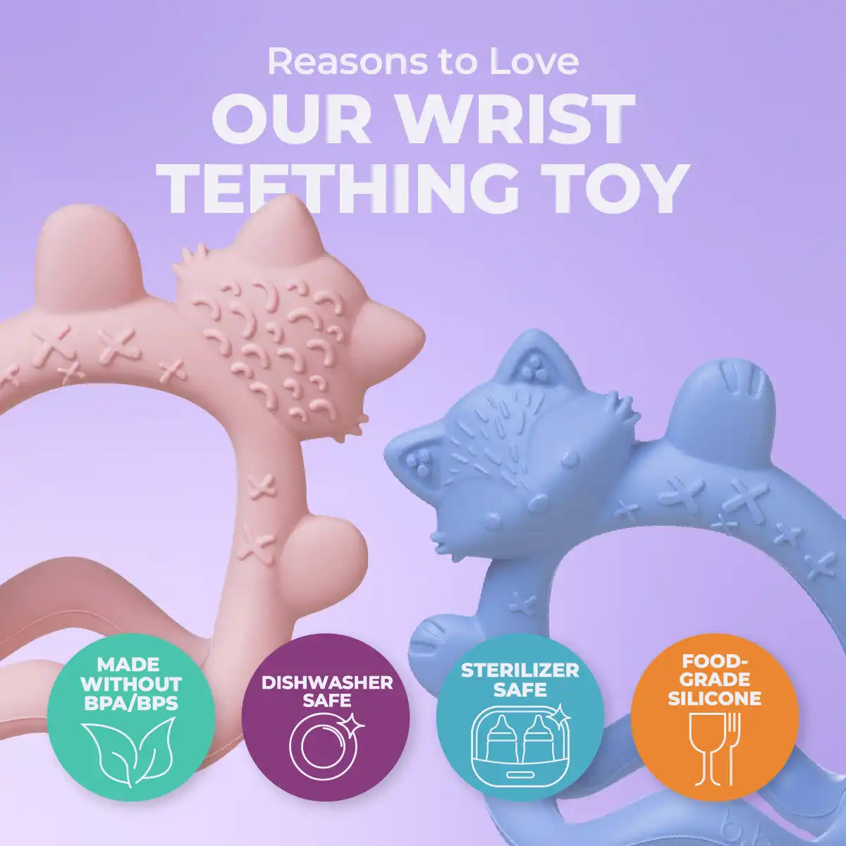 b.box + Lansinoh Wrist Teether